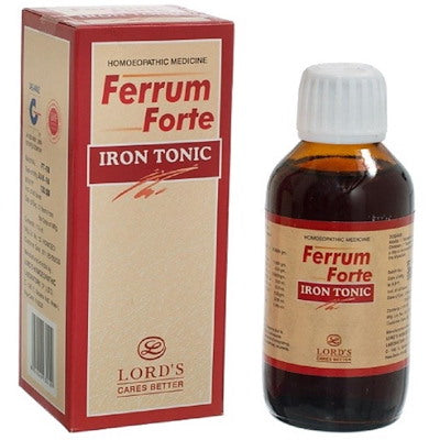 Lords Ferrum Forte Syrup(115 ml) - The Homoeopathy Store