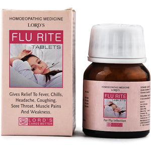 Lords Flu Rite Tablets - The Homoeopathy Store