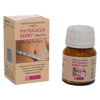 Lords Phytolacca Berry Tablets - Lords- The Homoeopathy Store