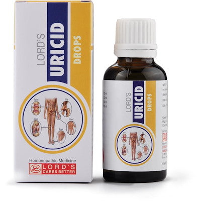 Lords Uricid drops - Lords- The Homoeopathy Store