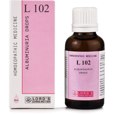 Lords L 102 Drops - Lords- The Homoeopathy Store