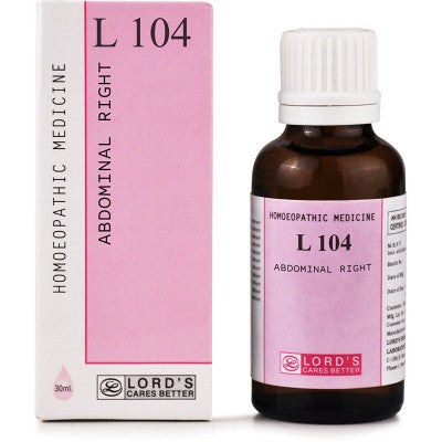 Lords L 104 Drops - Lords- The Homoeopathy Store