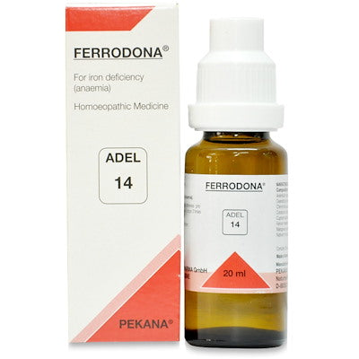 ADEL 14 FERRODONA drops - Adel- The Homoeopathy Store