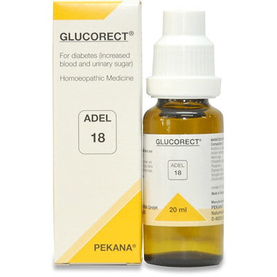 Adel 18 GLUCORECT Drop - The Homoeopathy Store