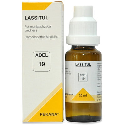 ADEL 19 LASSITUL drops - The Homoeopathy Store