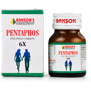 Pentaphos Tablets Bakson - The Homoeopathy Store