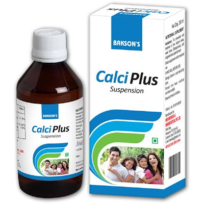 Calciplus syrup - Bakson- The Homoeopathy Store