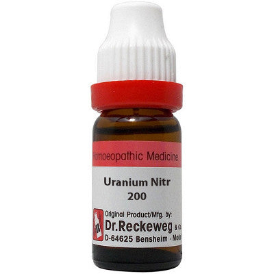 Uranium Nitricum 200CH 11ml Dr. Reckeweg - The Homoeopathy Store
