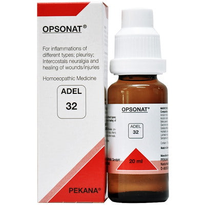 ADEL 32 OPSONAT drops - Adel- The Homoeopathy Store