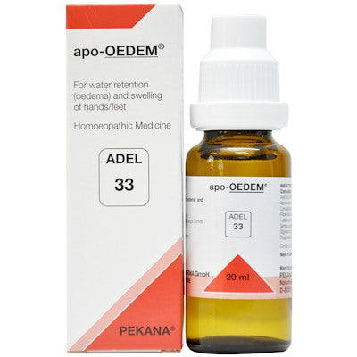 ADEL 33 apo-OEDEM drops - The Homoeopathy Store