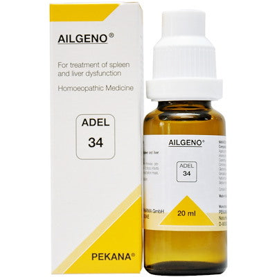 ADEL 34 AILGENO drops - The Homoeopathy Store