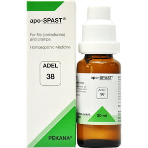 ADEL 38 apo-SPAST drops - The Homoeopathy Store