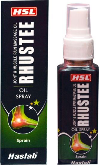 Rhustee oil spray - HSL Haslab- The Homoeopathy Store