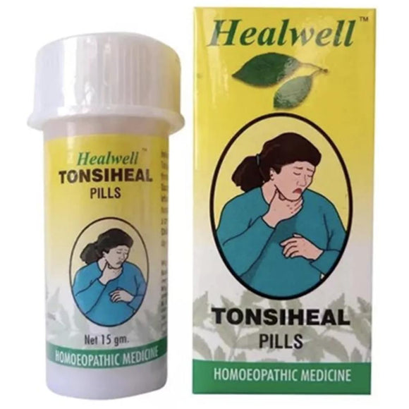 Tonsiheal Pills Healwell - The Homoeopathy Store