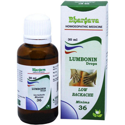 Lumbonin Drops Bhargava - Bhargava Phytolabs- The Homoeopathy Store