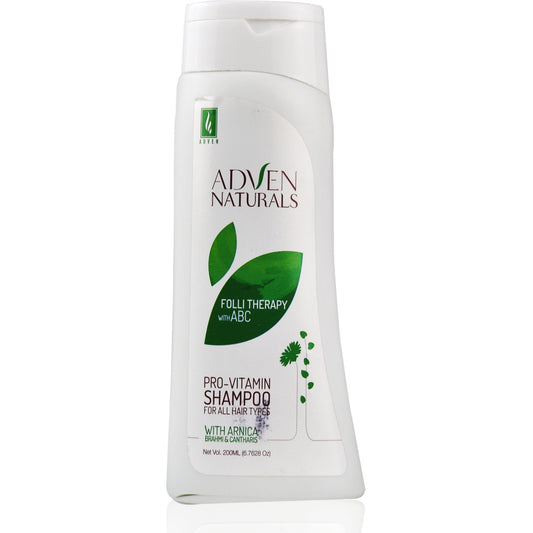 Adven Naturals Folli Therapy Pro-Vitamin Shampoo (100ml) - Adven- The Homoeopathy Store