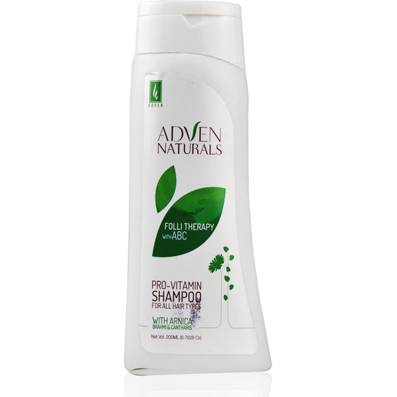 Adven Naturals Folli Therapy Pro-Vitamin Shampoo - The Homoeopathy Store