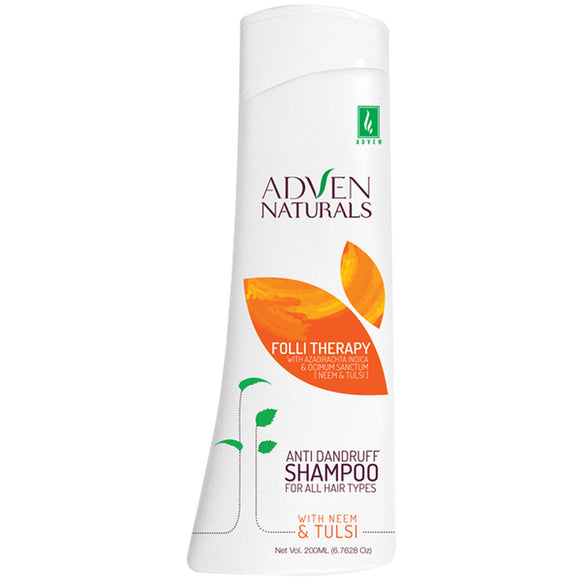 Adven Naturals Folli Therapy Anti Dandruff Shampoo 100 ml - The Homoeopathy Store