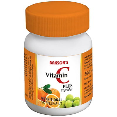 Bakson vitamin c plus capsule - Bakson- The Homoeopathy Store