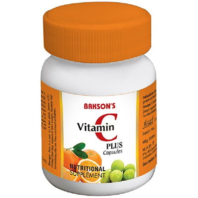 Bakson vitamin c plus capsule - The Homoeopathy Store