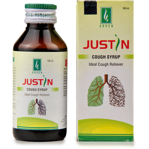 Justin Syrup Adven 100ml - The Homoeopathy Store