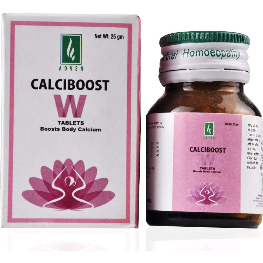 Calciboost-W Tablets Adven 25gm - Adven- The Homoeopathy Store