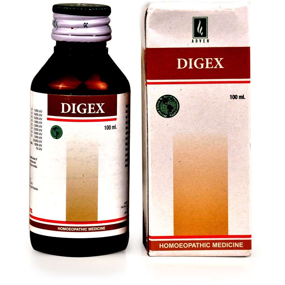 Digex Syrup Adven 100ml - Adven- The Homoeopathy Store