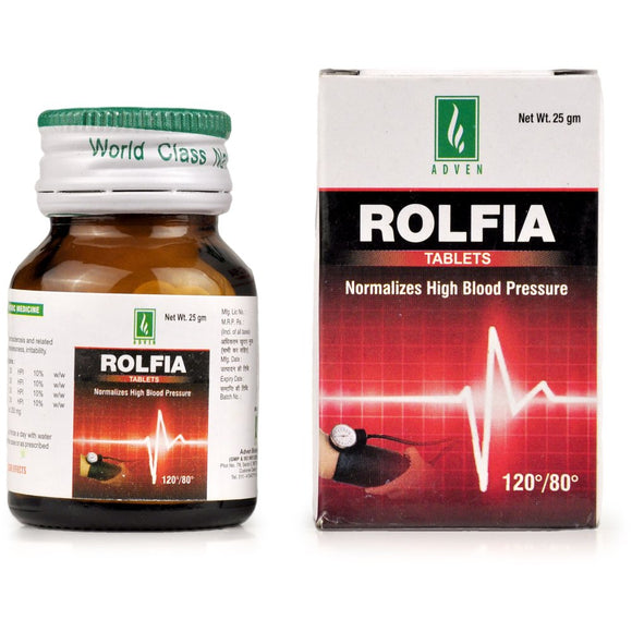 Rolfia Tablets Adven 90 tabs - The Homoeopathy Store