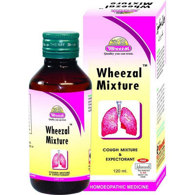 Wheezal  cough Mixture - Wheezal- The Homoeopathy Store