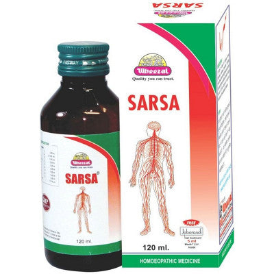 Sarsa Syrup Wheezal - The Homoeopathy Store