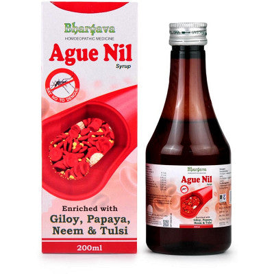 Ague nil Syrup Bhargava - Bhargava Phytolabs- The Homoeopathy Store