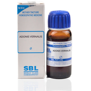 SBL Adonis vernalis Q 30 ml - The Homoeopathy Store