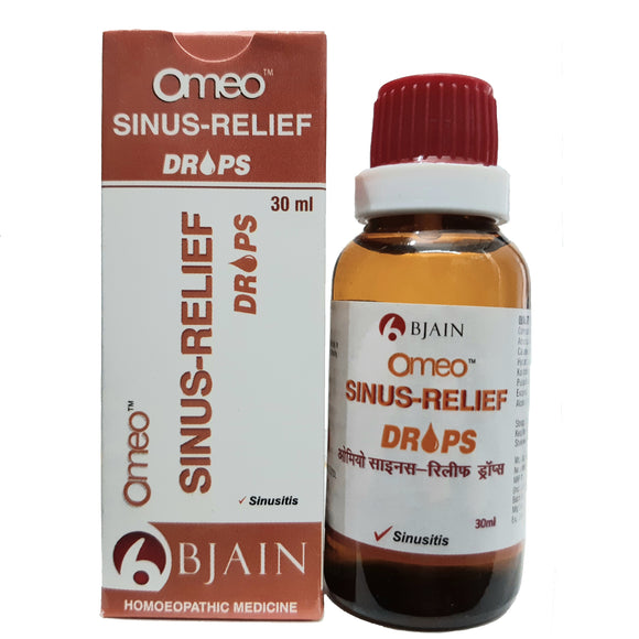 Omeo Sinus Relief drops - The Homoeopathy Store