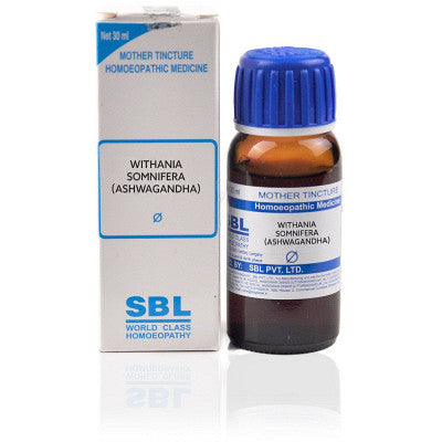 SBL Withania somnifera Q 30 ml - The Homoeopathy Store