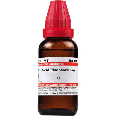 Acid Phosphoricum Q - Dr. Willmar Schwabe India- The Homoeopathy Store