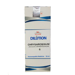 Chrysarobinum 6CH 30 ml - The Homoeopathy Store