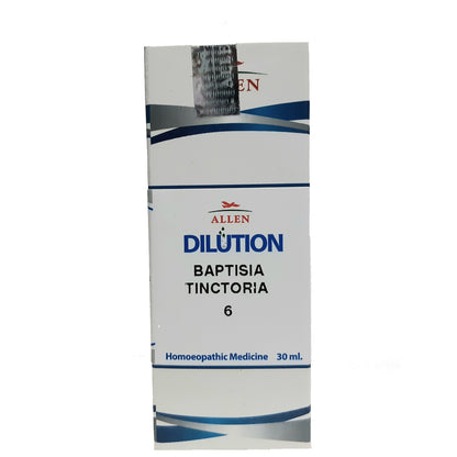 Baptisia tinctoria 6CH 30 ml Allen - Allen- The Homoeopathy Store