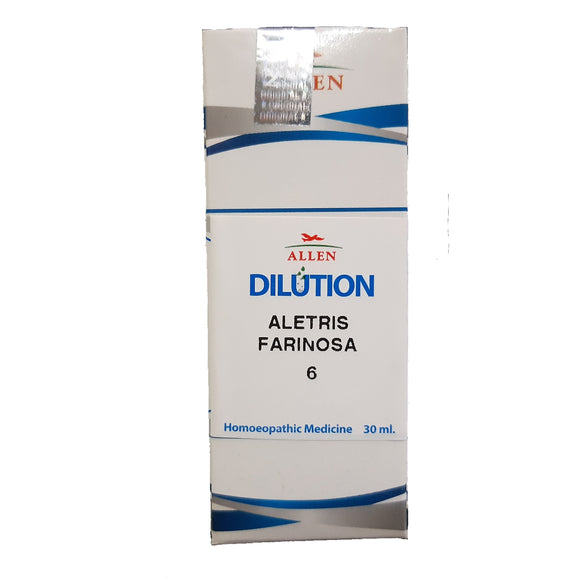 Aletris farinosa 6CH 30 ml - The Homoeopathy Store