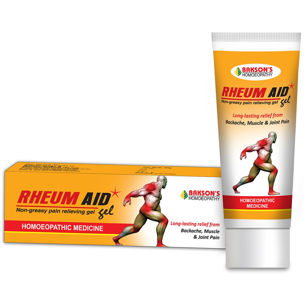 Rheum Aid Gel Bakson - The Homoeopathy Store