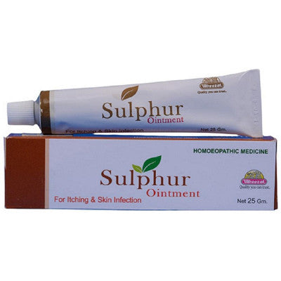 Wheezal Sulphur Ointment - Wheezal- The Homoeopathy Store