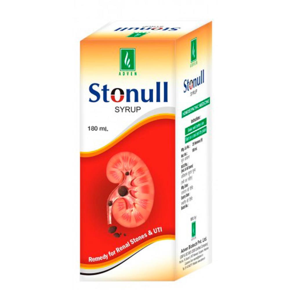 Adven Stonull Syrup 180ml - Adven- The Homoeopathy Store