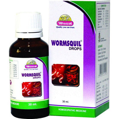 Wormsquil Drops Wheezal - Wheezal- The Homoeopathy Store