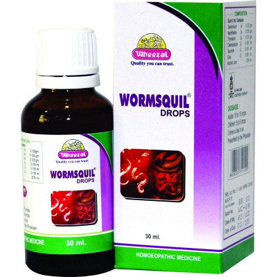 Wormsquil Drops Wheezal - The Homoeopathy Store