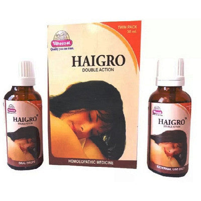 Hairgro (Twin Pack) Wheezal - Wheezal- The Homoeopathy Store