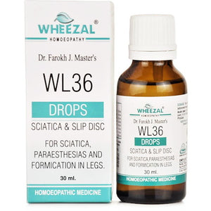 W L Drops 36 Wheezal - The Homoeopathy Store