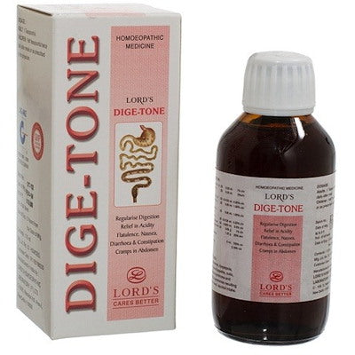 Lords Dige Tone Syrup(115 ml) - Lords- The Homoeopathy Store