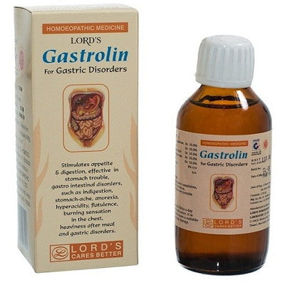 Lords Gastrolin Syrup - Lords- The Homoeopathy Store