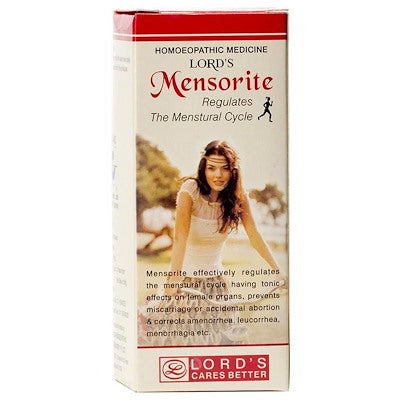 Lords Mensorite Syrup - The Homoeopathy Store