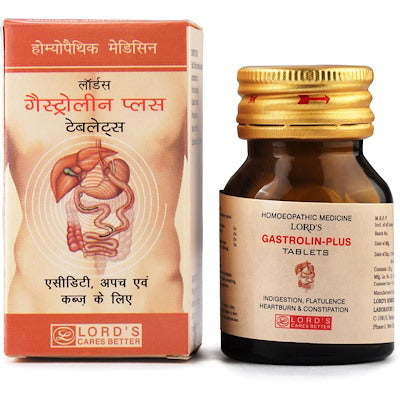 Lords Gastrolin-Plus Tablets - Lords- The Homoeopathy Store