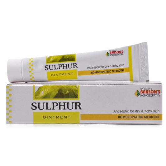 Bakson Sulphur Ointment - Bakson- The Homoeopathy Store